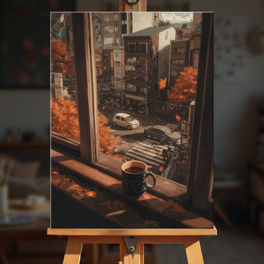 Paint by numbers - Falling Glow - MyArt