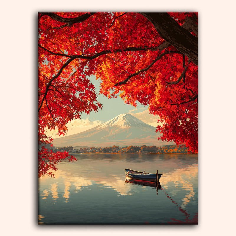 Paint by numbers - Falling Leaves - MyArt