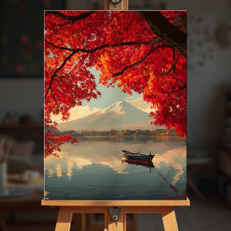 Paint by numbers - Falling Leaves - MyArt