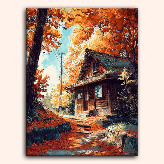 Paint by numbers - Falling Light - MyArt