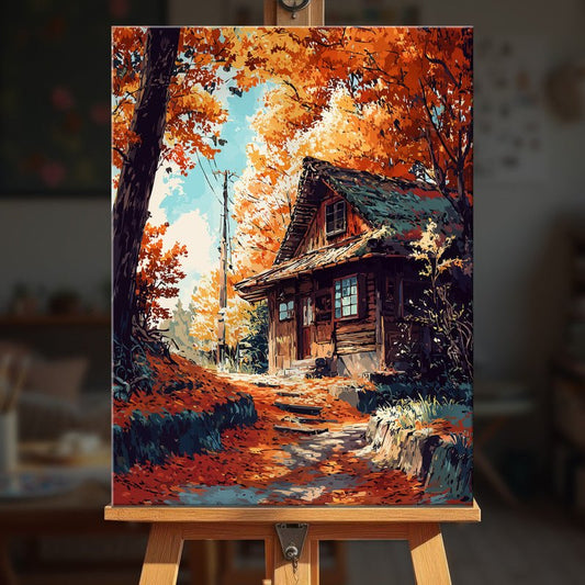 Paint by numbers - Falling Light - MyArt