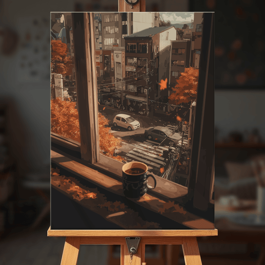 Paint by numbers - Falling Glow - MyArt