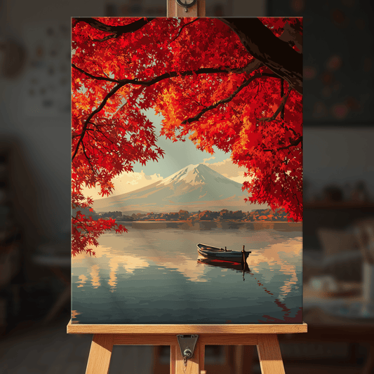 Paint by numbers - Falling Leaves - MyArt
