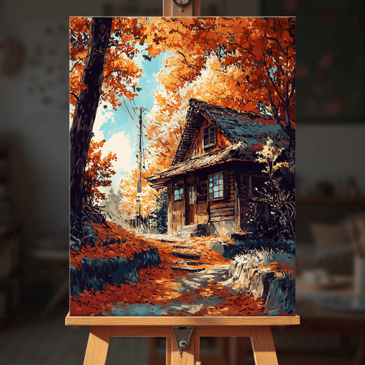 Paint by numbers - Falling Light - MyArt