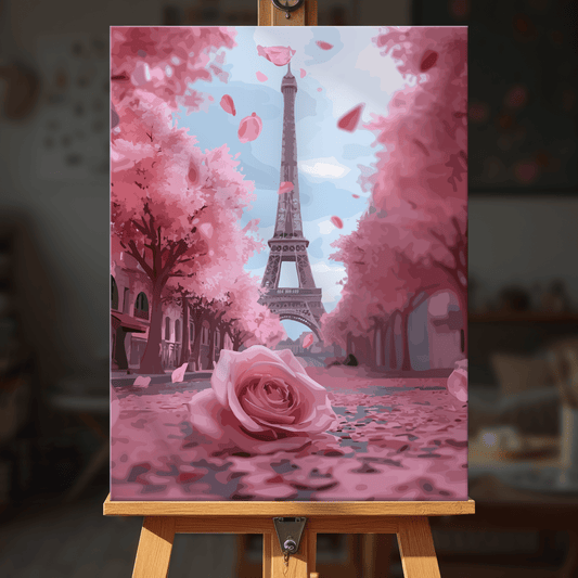 Paint by numbers - Falling Petals - MyArt