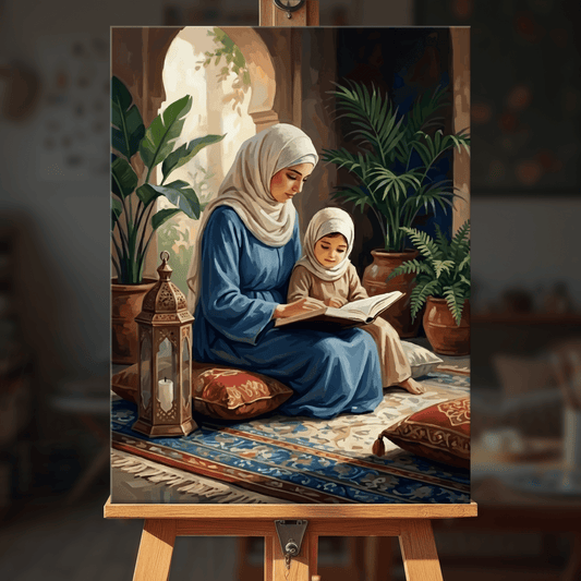 Paint by numbers - Family Reading - MyArt