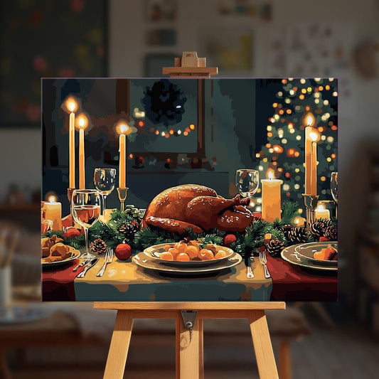 Paint by numbers - Festive Feast - MyArt