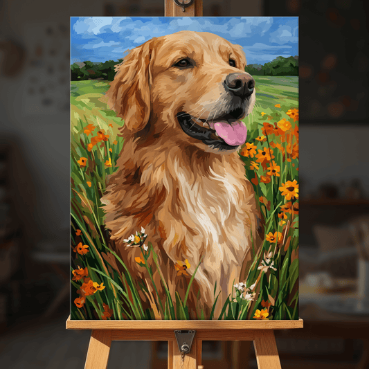 Paint by numbers - Field Retriever - MyArt