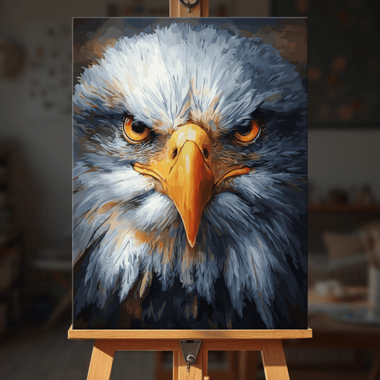 Paint by numbers - Fierce Eagle - MyArt