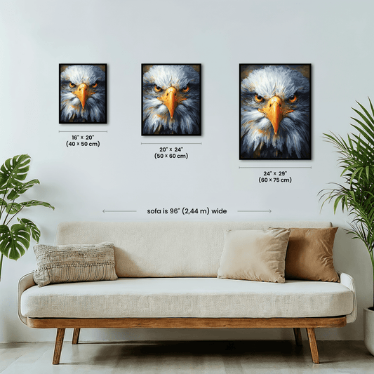 Paint by numbers - Fierce Eagle - MyArt