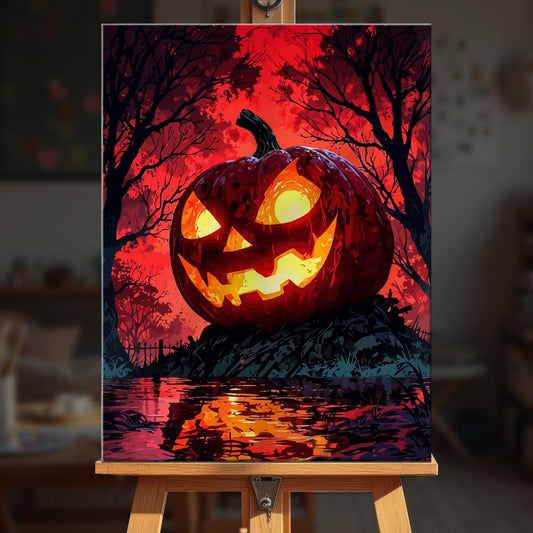 Paint by numbers - Fiery Gourd - MyArt
