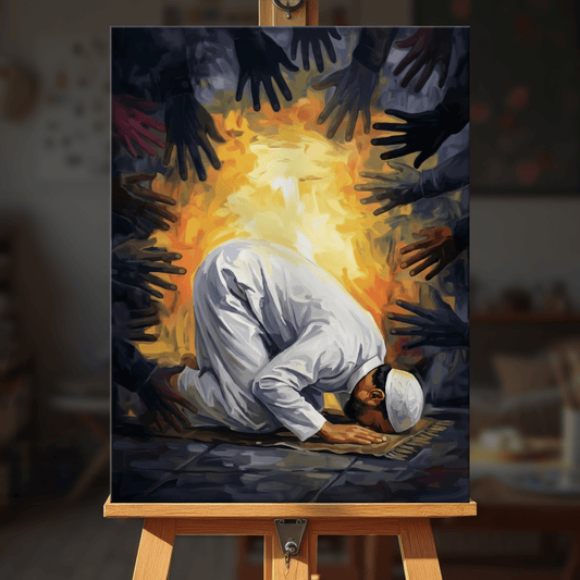 Paint by numbers - Fiery Prayer - MyArt