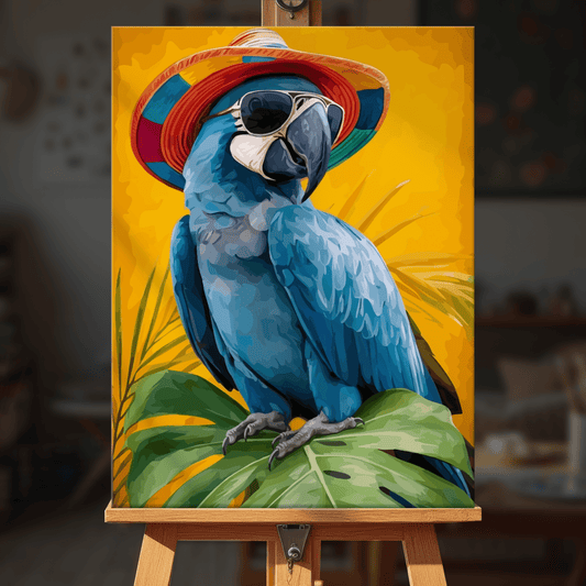 Paint by numbers - Fiesta Macaw - MyArt