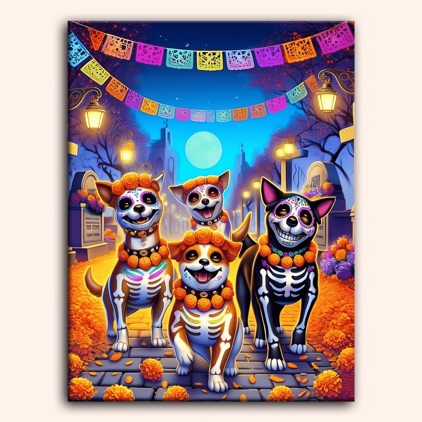 Paint by numbers - Fiesta Pups - MyArt