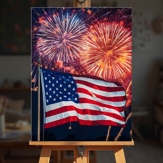 Paint by numbers - Firework Glory - MyArt