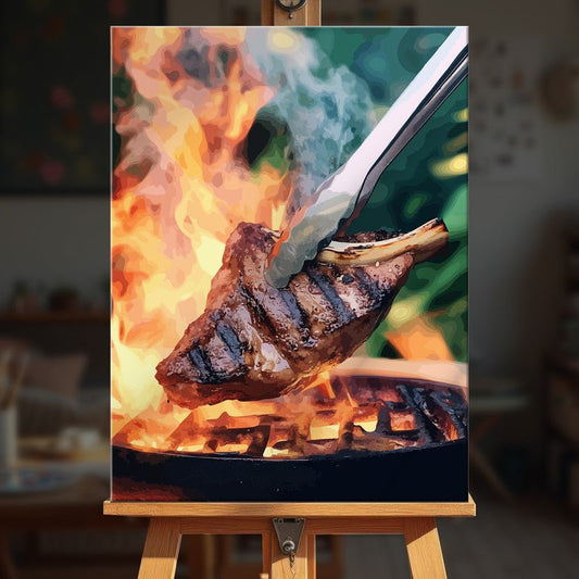 Paint by numbers - Flame Kissed - MyArt