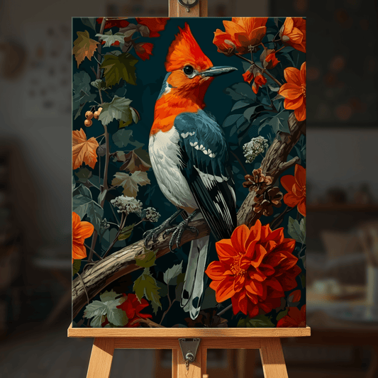 Paint by numbers - Flame Crest - MyArt