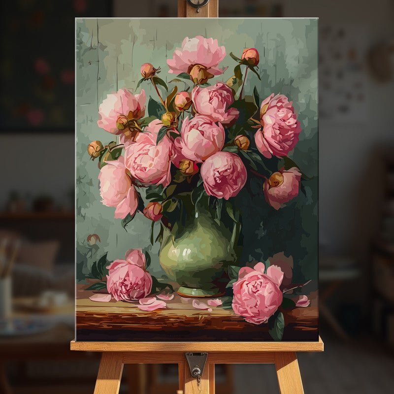 Paint by numbers - Floral Aura - MyArt