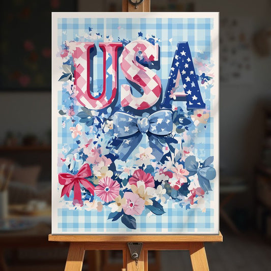 Paint by numbers - Floral Freedom - MyArt