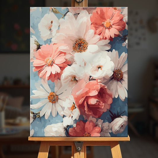 Paint by numbers - Floral Murmur - MyArt