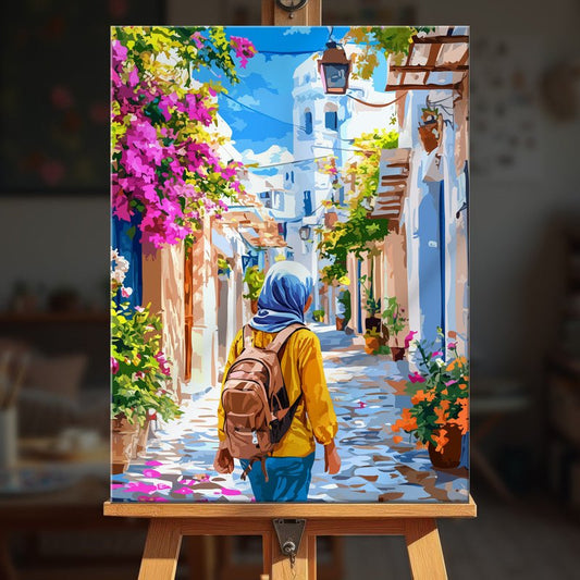 Paint by numbers - Floral Stroll - MyArt