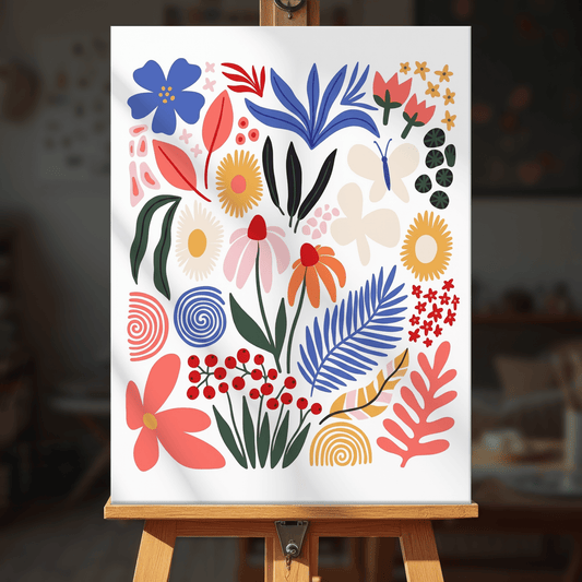 Paint by numbers - Floral Carnival - MyArt