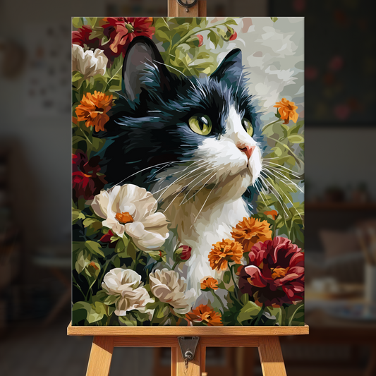 Floral Cat