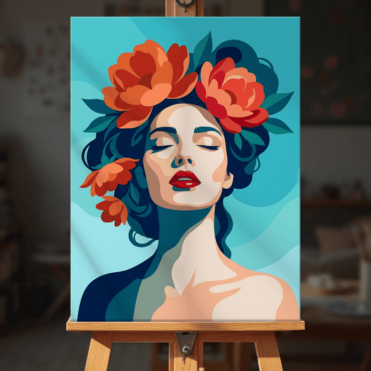 Paint by numbers - Floral Crown - MyArt