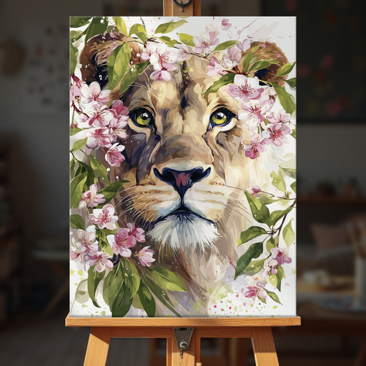 Floral Lion
