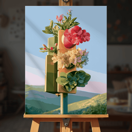 Paint by numbers - Floral Mailbox - MyArt