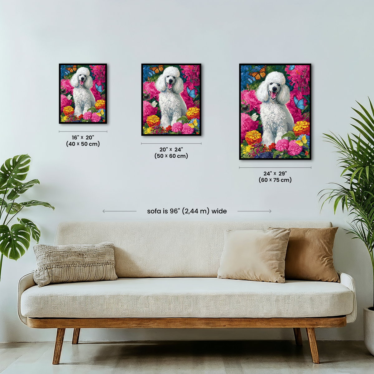 Floral Poodle
