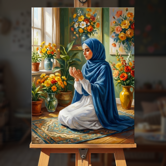 Paint by numbers - Floral Prayer - MyArt