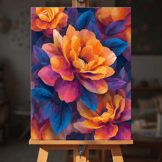 Paint by numbers - Floral Thought Echo - MyArt