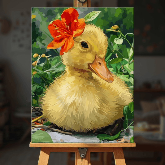 Paint by numbers - Flower Duckling - MyArt