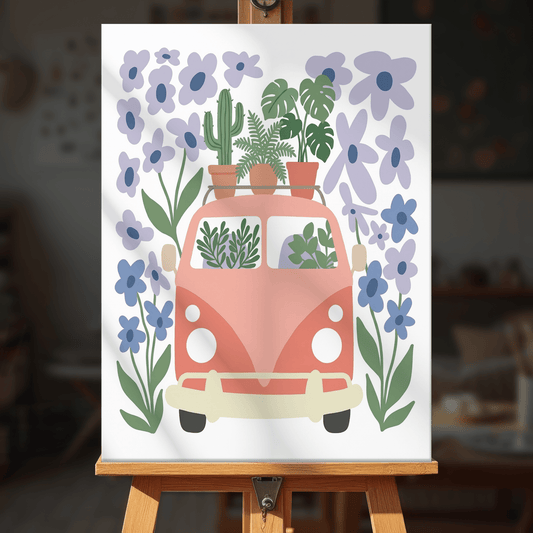 Paint by numbers - Flower Journey - MyArt