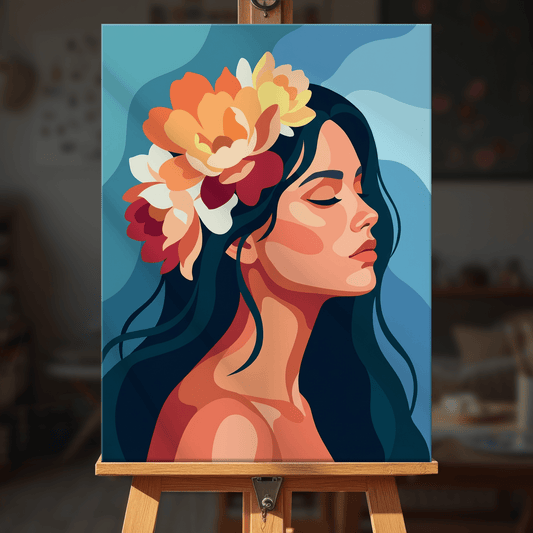 Paint by numbers - Flower Muse - MyArt