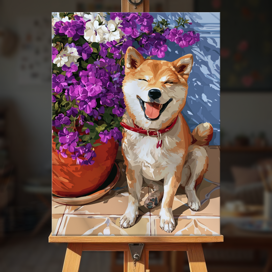 Flower Shiba