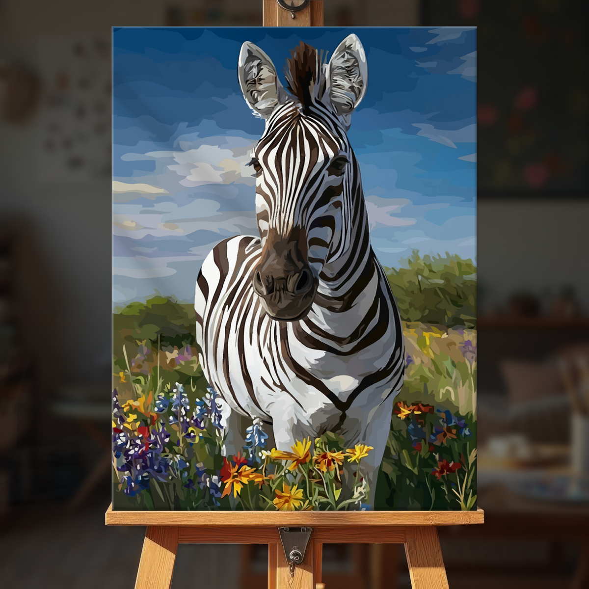 Flower Zebra