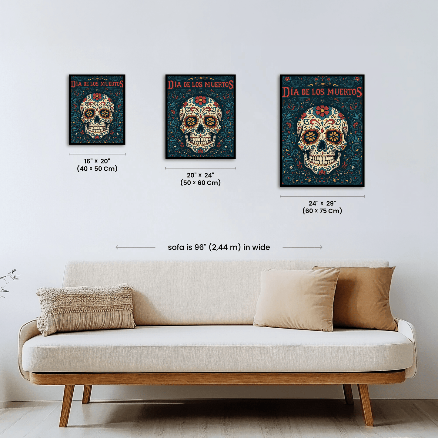 Paint by numbers - Folk Skull - MyArt