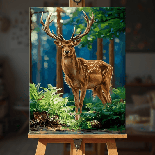 Paint by numbers - Forest Deer - MyArt