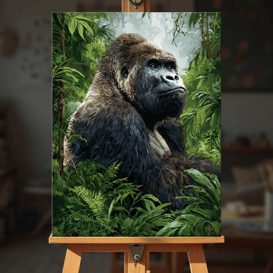 Paint by numbers - Forest Gorilla - MyArt
