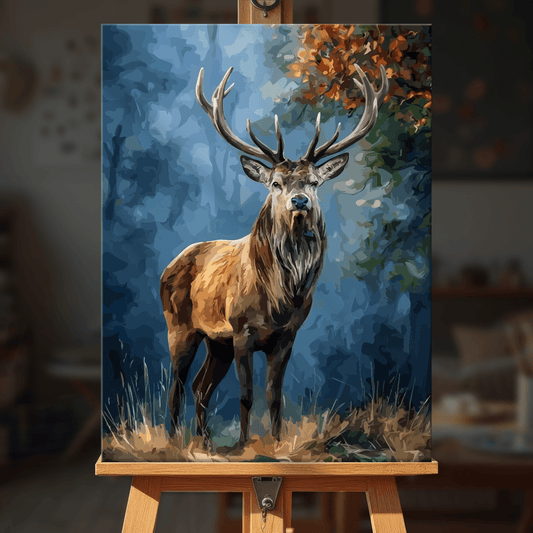 Paint by numbers - Forest Stag - MyArt