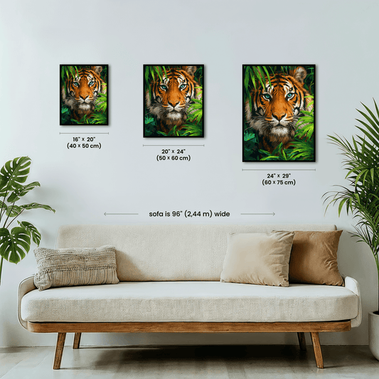 Paint by numbers - Forest Tiger - MyArt