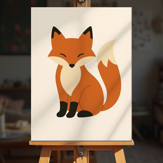 Paint by numbers - Fox Whimsy - MyArt