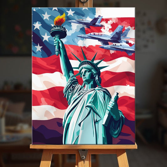 Paint by numbers - Freedom Flight - MyArt