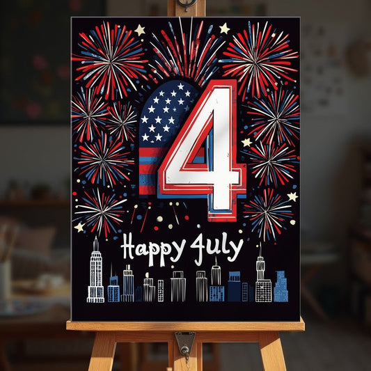 Paint by numbers - Freedom Sparkles - MyArt