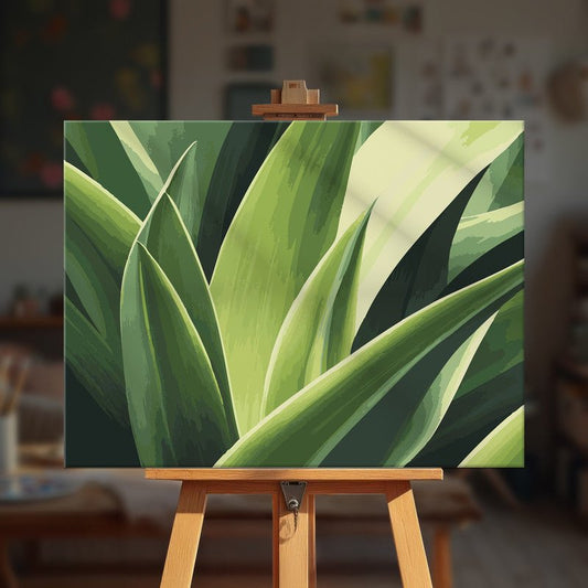 Paint by numbers - Fresh Greens - MyArt