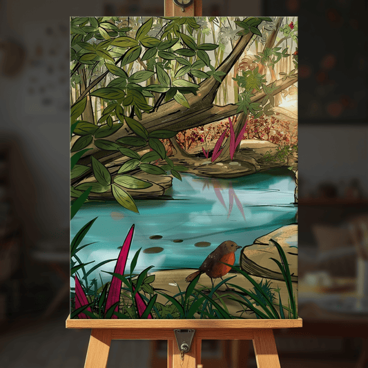 Paint by numbers - Freshness of the Creek - MyArt