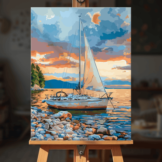 Paint by numbers - Freshwater Vista - MyArt