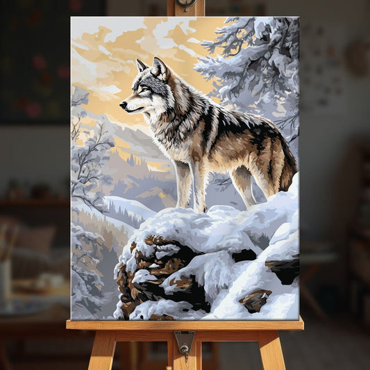 Paint by numbers - Frostbite Lookout - MyArt